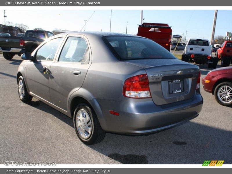 Medium Gray / Charcoal 2006 Chevrolet Aveo LS Sedan