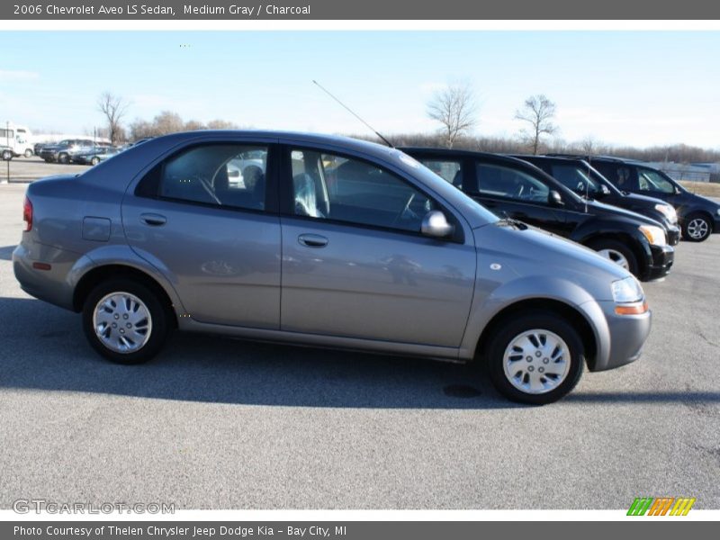 Medium Gray / Charcoal 2006 Chevrolet Aveo LS Sedan