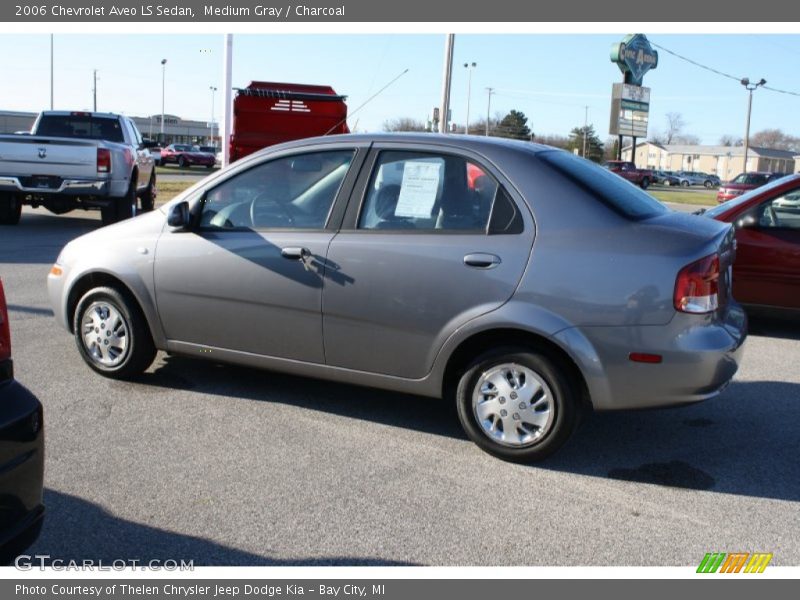 Medium Gray / Charcoal 2006 Chevrolet Aveo LS Sedan