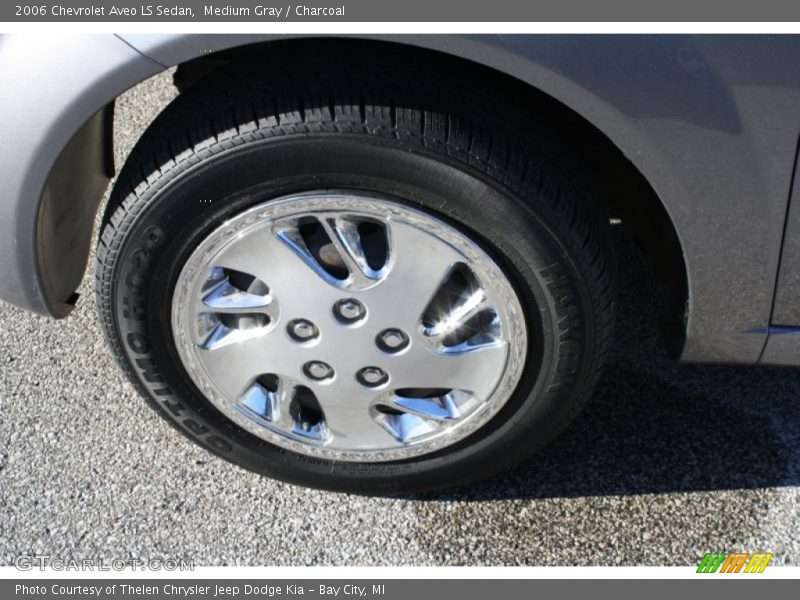 Medium Gray / Charcoal 2006 Chevrolet Aveo LS Sedan