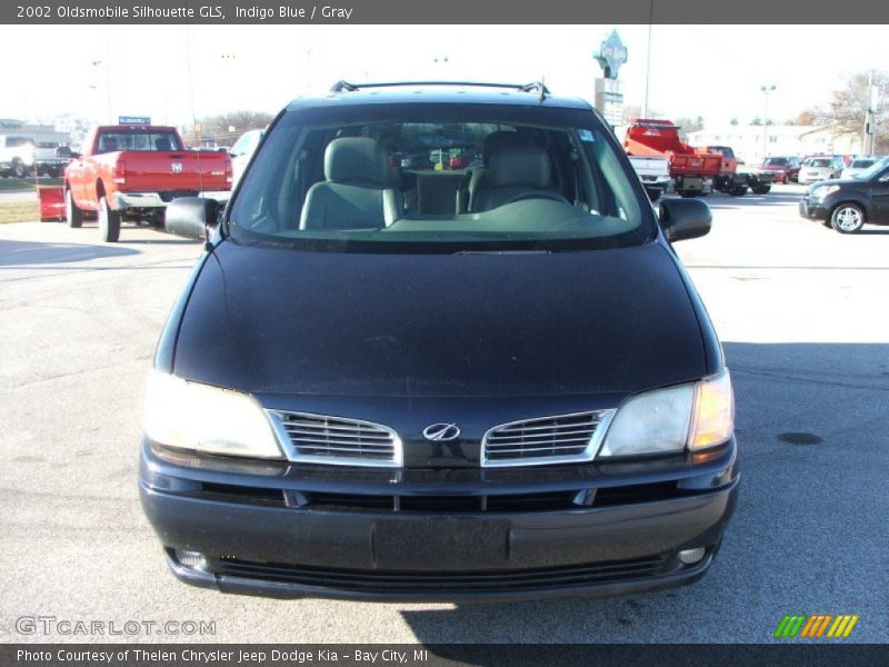 Indigo Blue / Gray 2002 Oldsmobile Silhouette GLS