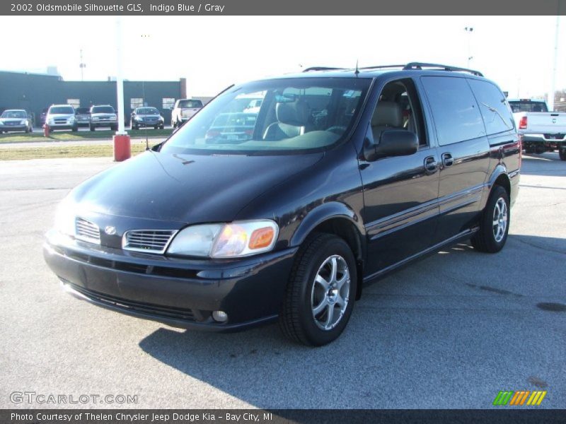 Indigo Blue / Gray 2002 Oldsmobile Silhouette GLS