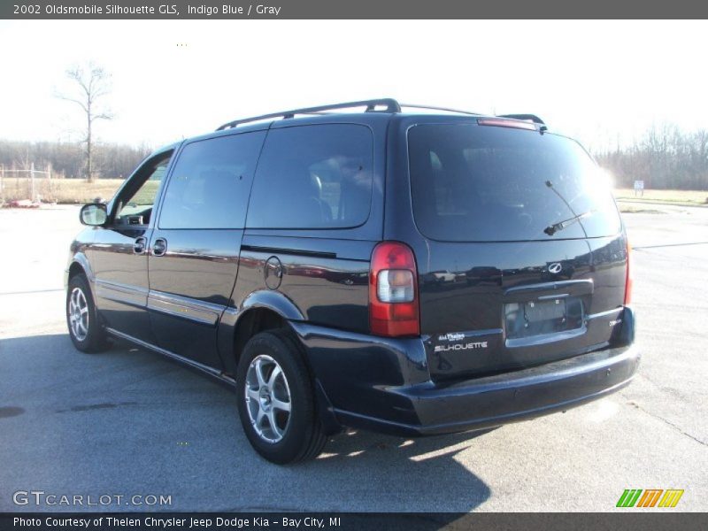 Indigo Blue / Gray 2002 Oldsmobile Silhouette GLS