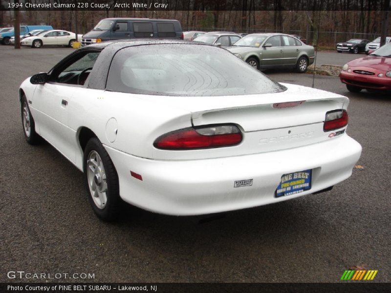 Arctic White / Gray 1994 Chevrolet Camaro Z28 Coupe