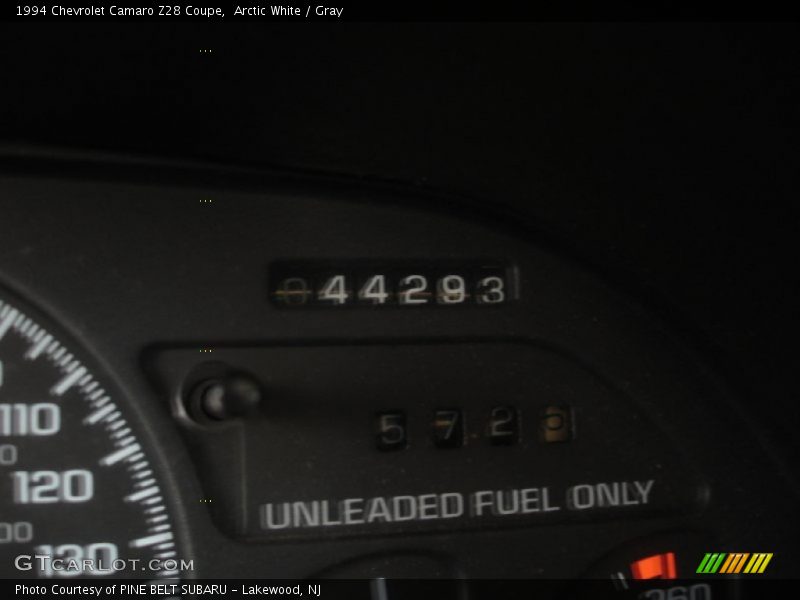 Arctic White / Gray 1994 Chevrolet Camaro Z28 Coupe