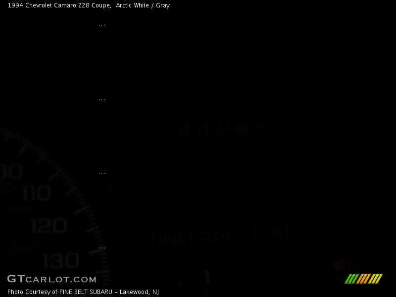 Arctic White / Gray 1994 Chevrolet Camaro Z28 Coupe