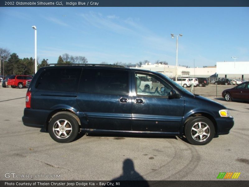 Indigo Blue / Gray 2002 Oldsmobile Silhouette GLS