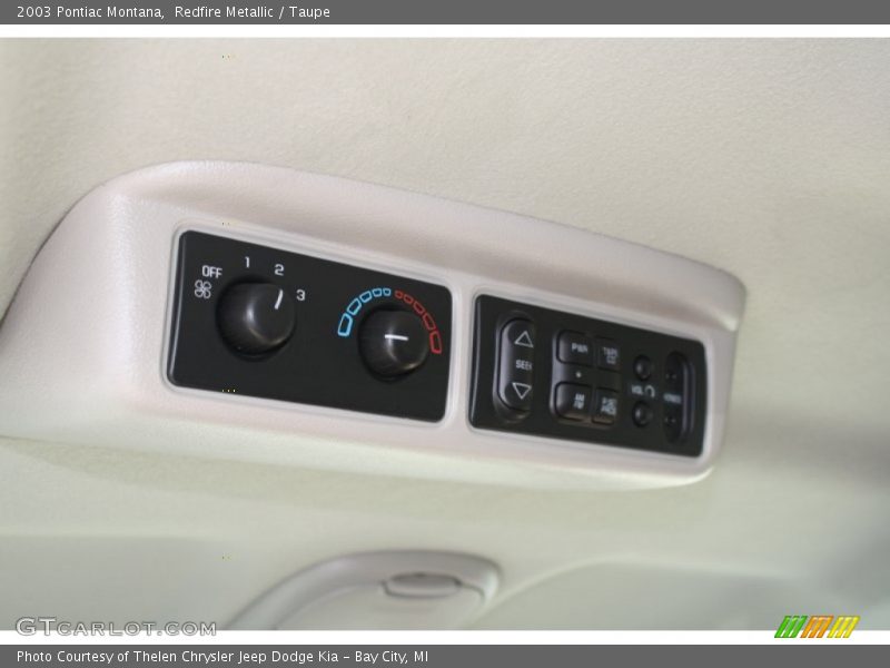Redfire Metallic / Taupe 2003 Pontiac Montana