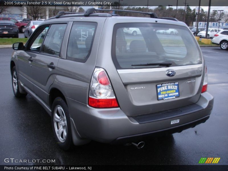 Steel Gray Metallic / Graphite Gray 2006 Subaru Forester 2.5 X