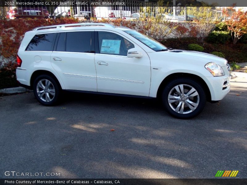 Arctic White / Black 2012 Mercedes-Benz GL 350 BlueTEC 4Matic
