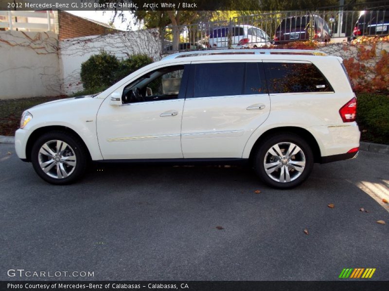 Arctic White / Black 2012 Mercedes-Benz GL 350 BlueTEC 4Matic