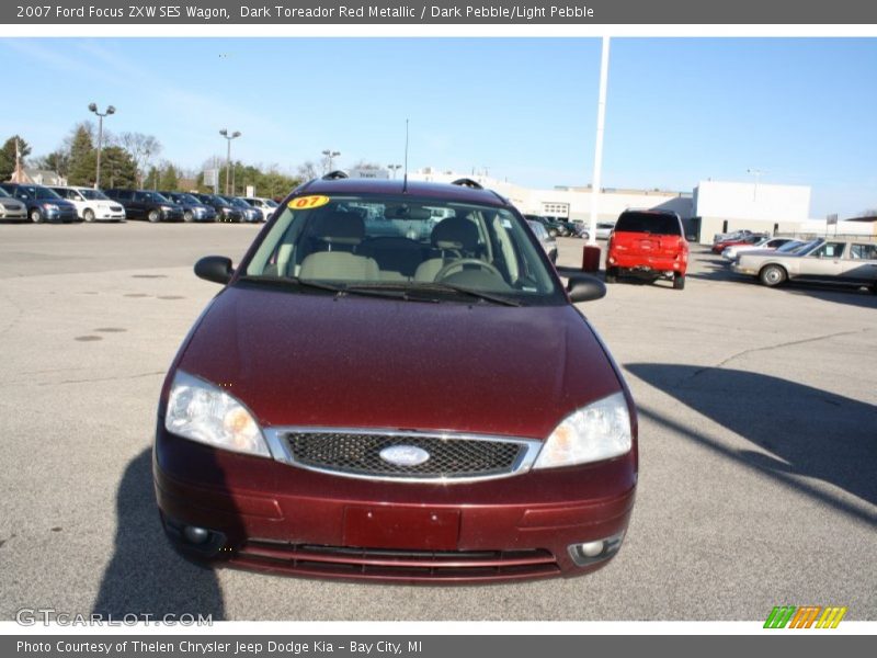 Dark Toreador Red Metallic / Dark Pebble/Light Pebble 2007 Ford Focus ZXW SES Wagon