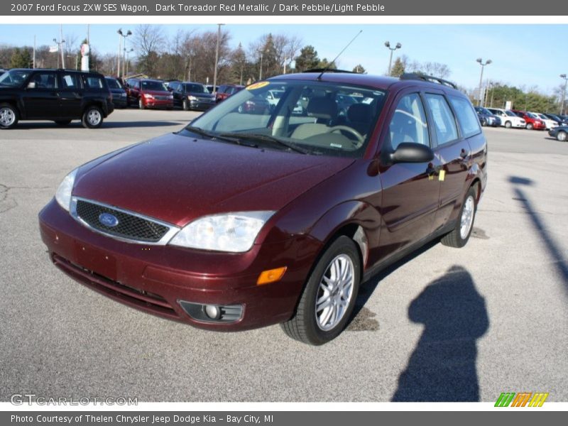 Dark Toreador Red Metallic / Dark Pebble/Light Pebble 2007 Ford Focus ZXW SES Wagon