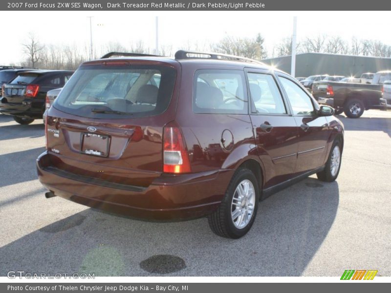 Dark Toreador Red Metallic / Dark Pebble/Light Pebble 2007 Ford Focus ZXW SES Wagon