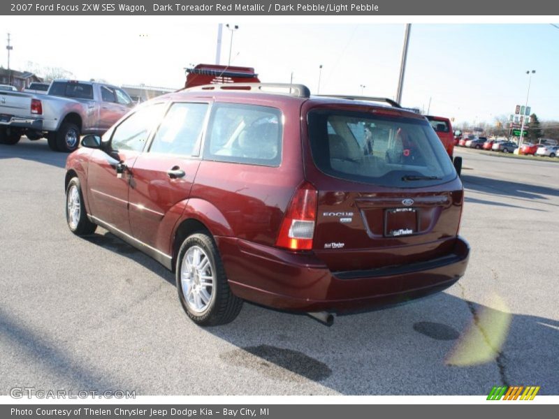 Dark Toreador Red Metallic / Dark Pebble/Light Pebble 2007 Ford Focus ZXW SES Wagon