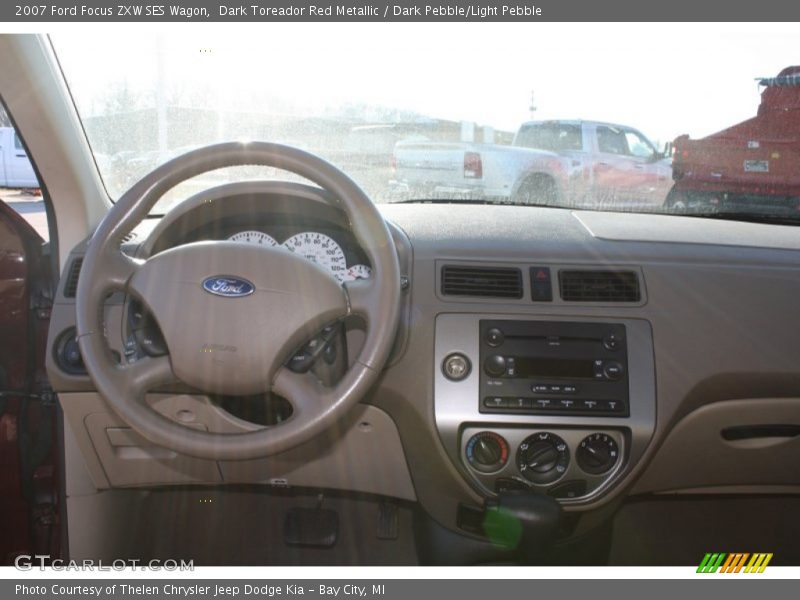 Dark Toreador Red Metallic / Dark Pebble/Light Pebble 2007 Ford Focus ZXW SES Wagon