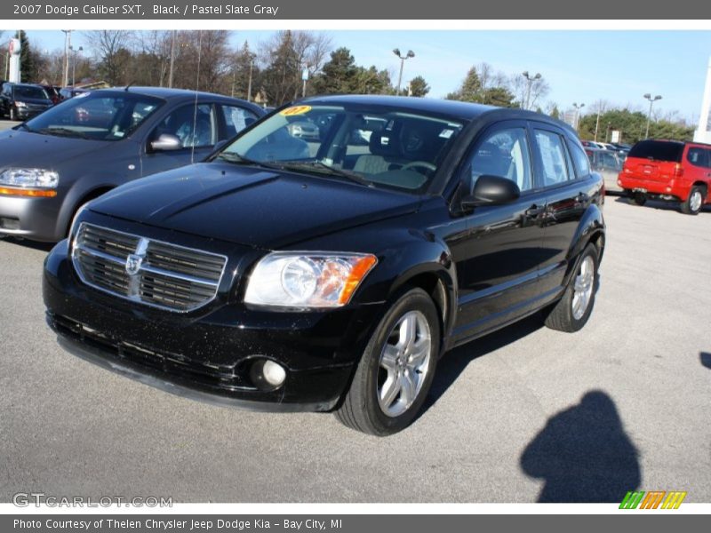 Black / Pastel Slate Gray 2007 Dodge Caliber SXT