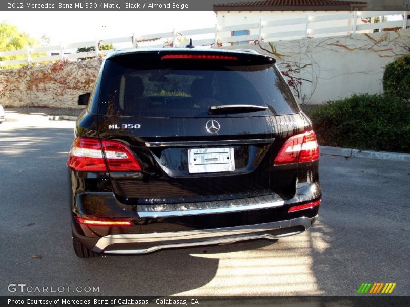 Black / Almond Beige 2012 Mercedes-Benz ML 350 4Matic