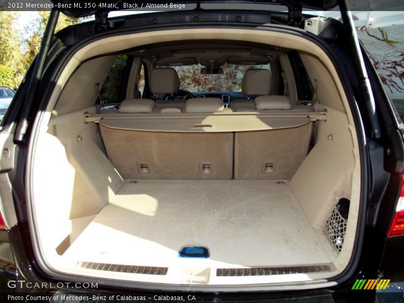 Black / Almond Beige 2012 Mercedes-Benz ML 350 4Matic