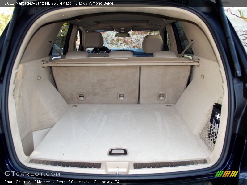 Black / Almond Beige 2012 Mercedes-Benz ML 350 4Matic