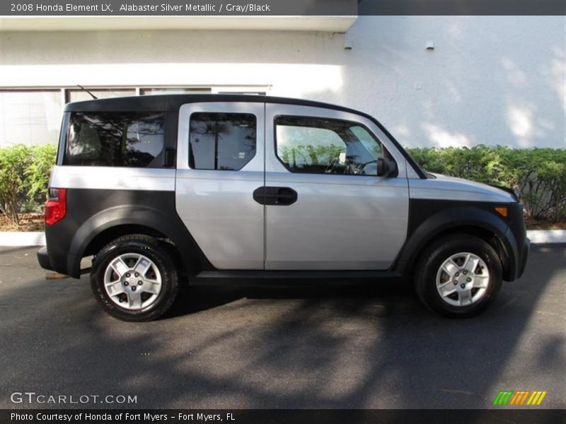 Alabaster Silver Metallic / Gray/Black 2008 Honda Element LX