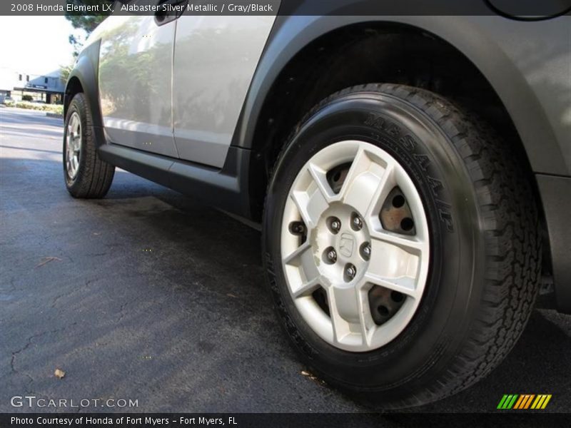 Alabaster Silver Metallic / Gray/Black 2008 Honda Element LX
