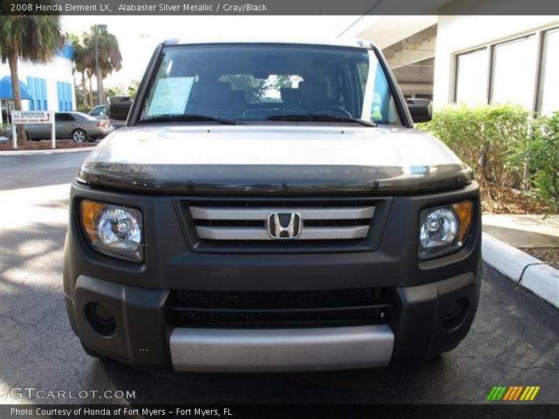 Alabaster Silver Metallic / Gray/Black 2008 Honda Element LX