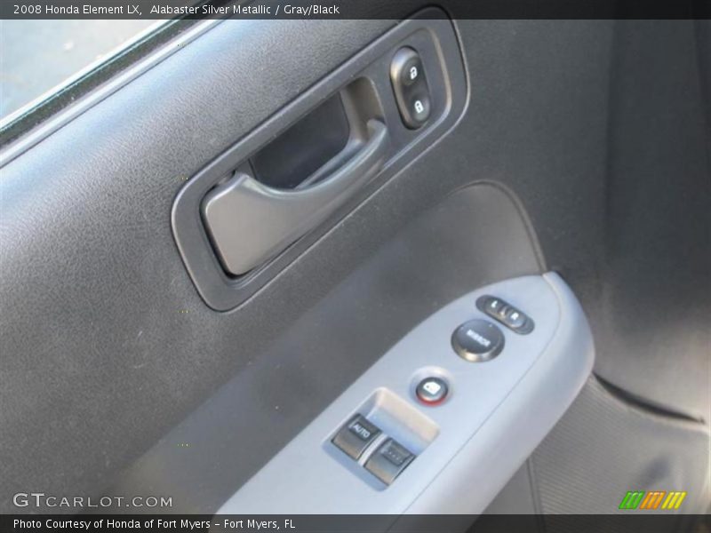 Alabaster Silver Metallic / Gray/Black 2008 Honda Element LX