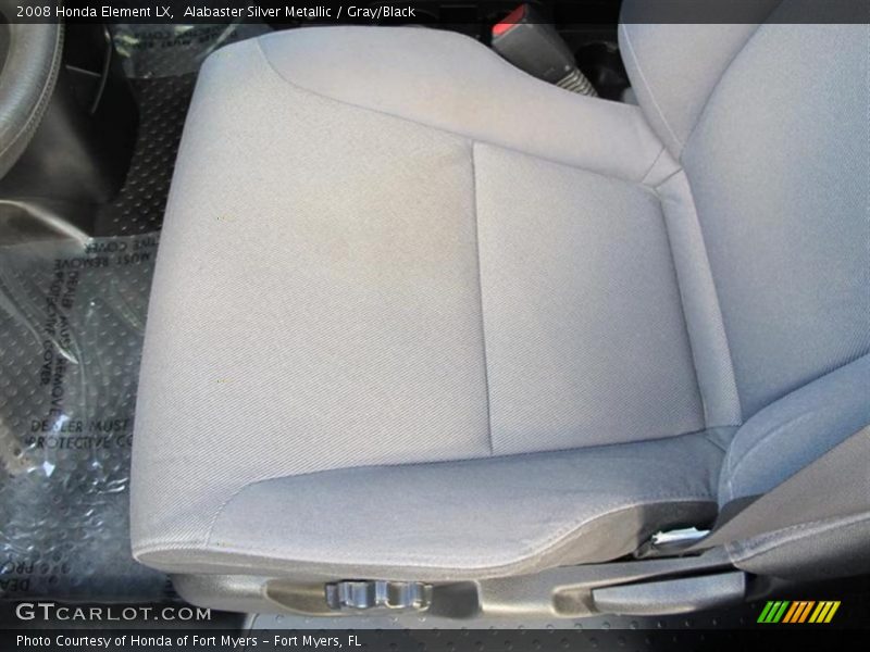 Alabaster Silver Metallic / Gray/Black 2008 Honda Element LX