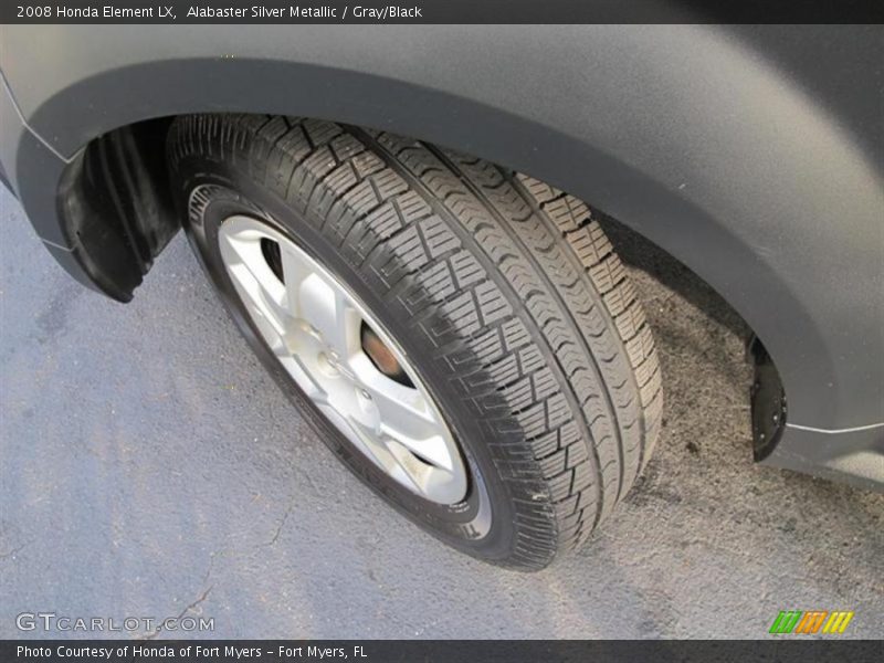Alabaster Silver Metallic / Gray/Black 2008 Honda Element LX