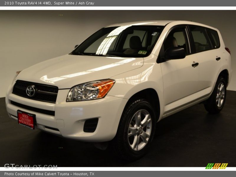 Super White / Ash Gray 2010 Toyota RAV4 I4 4WD