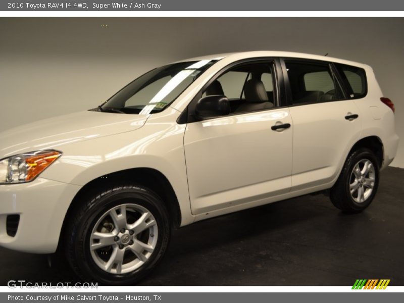 Super White / Ash Gray 2010 Toyota RAV4 I4 4WD