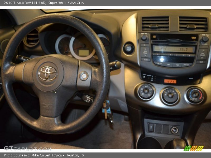 Super White / Ash Gray 2010 Toyota RAV4 I4 4WD