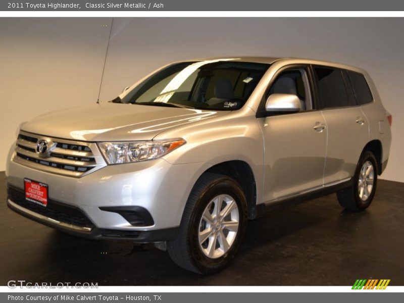 Classic Silver Metallic / Ash 2011 Toyota Highlander