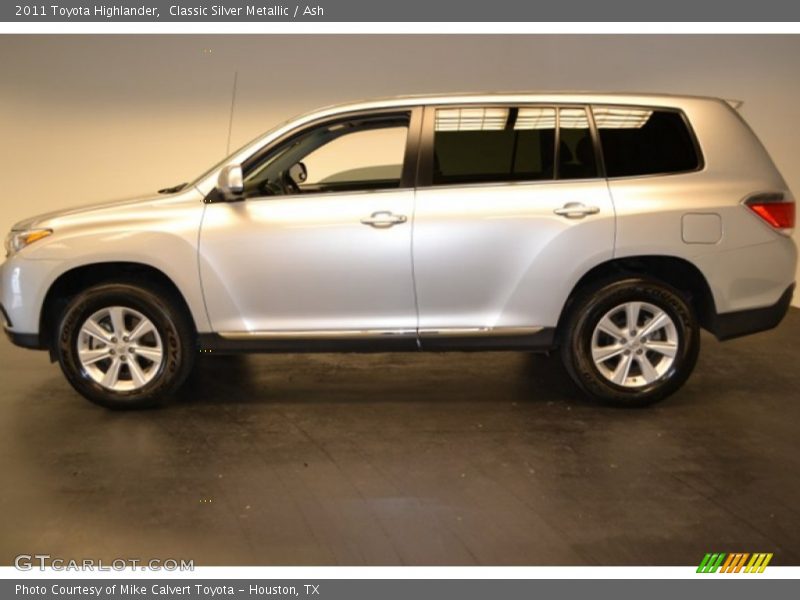 Classic Silver Metallic / Ash 2011 Toyota Highlander