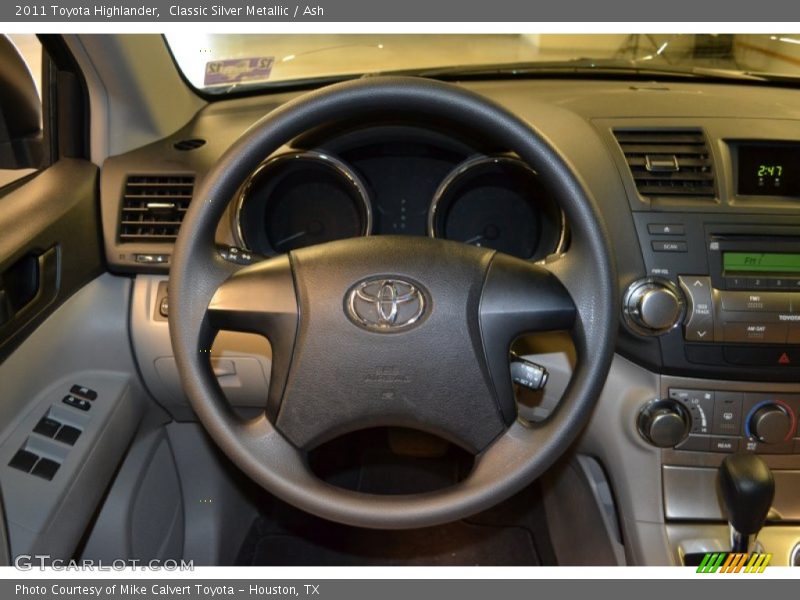 Classic Silver Metallic / Ash 2011 Toyota Highlander