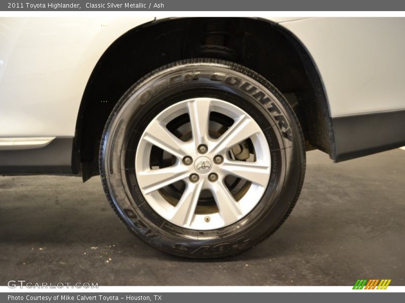 Classic Silver Metallic / Ash 2011 Toyota Highlander