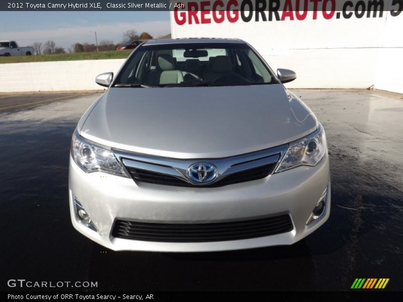Classic Silver Metallic / Ash 2012 Toyota Camry Hybrid XLE
