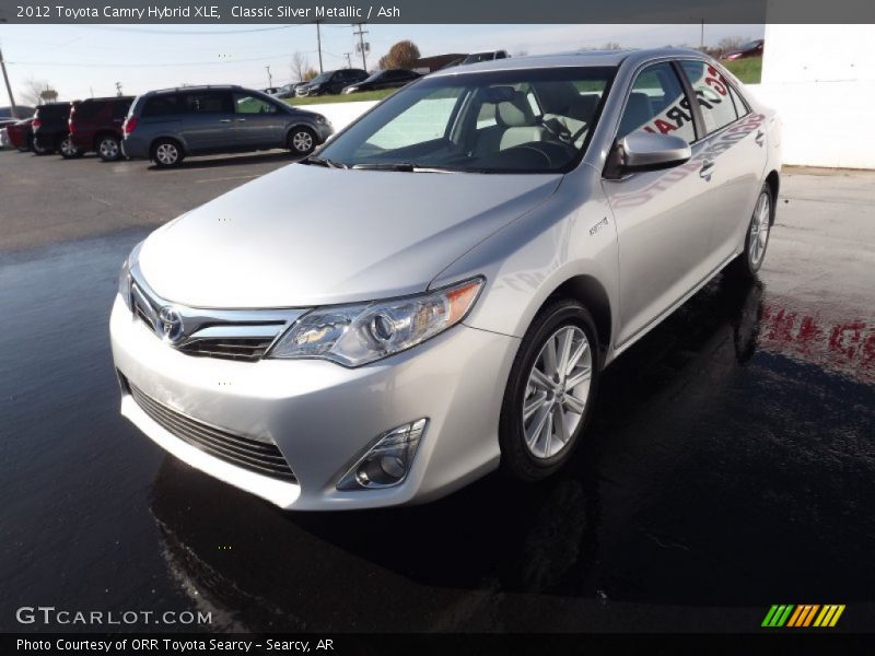 Classic Silver Metallic / Ash 2012 Toyota Camry Hybrid XLE