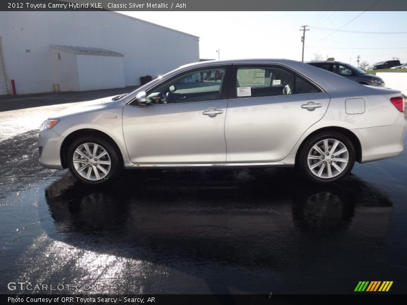 Classic Silver Metallic / Ash 2012 Toyota Camry Hybrid XLE