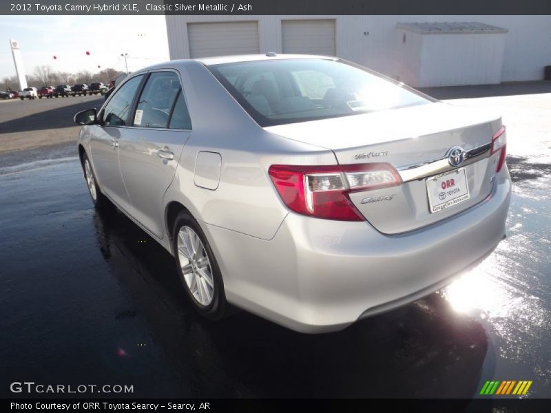 Classic Silver Metallic / Ash 2012 Toyota Camry Hybrid XLE