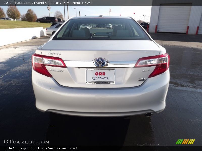 Classic Silver Metallic / Ash 2012 Toyota Camry Hybrid XLE