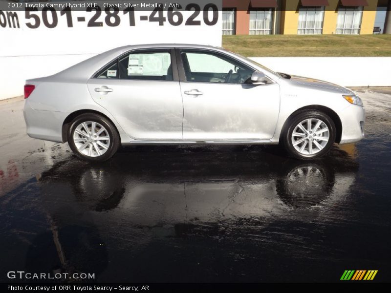 Classic Silver Metallic / Ash 2012 Toyota Camry Hybrid XLE