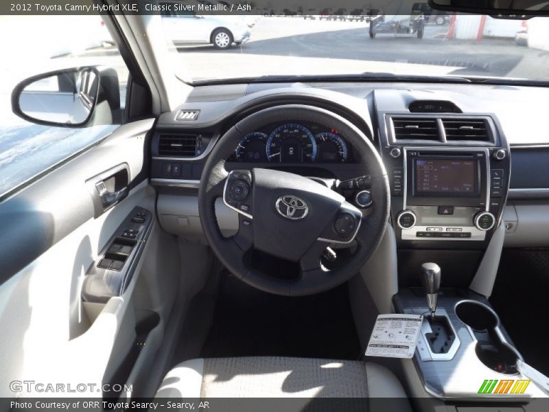 Classic Silver Metallic / Ash 2012 Toyota Camry Hybrid XLE