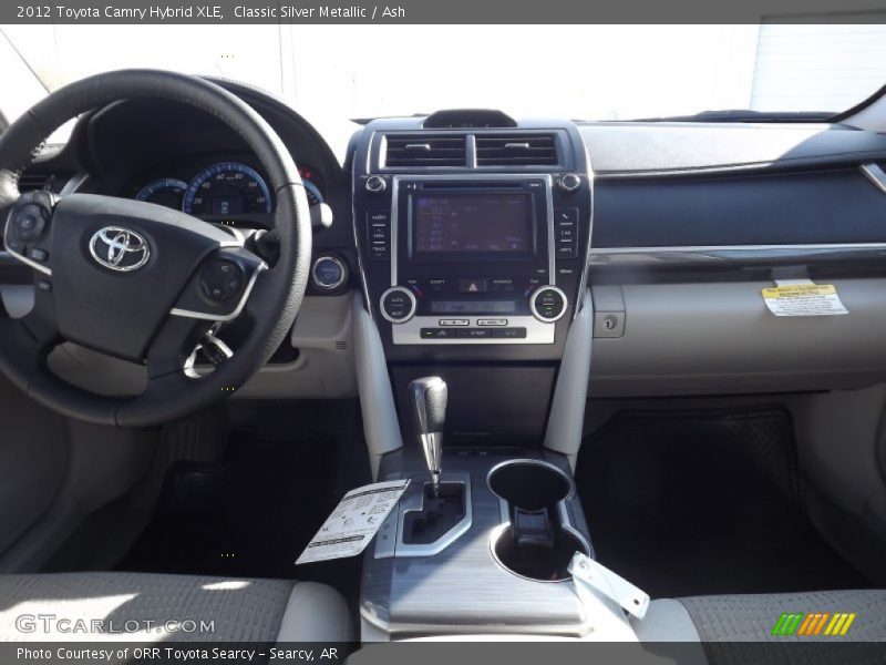 Classic Silver Metallic / Ash 2012 Toyota Camry Hybrid XLE