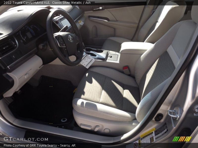Classic Silver Metallic / Ash 2012 Toyota Camry Hybrid XLE
