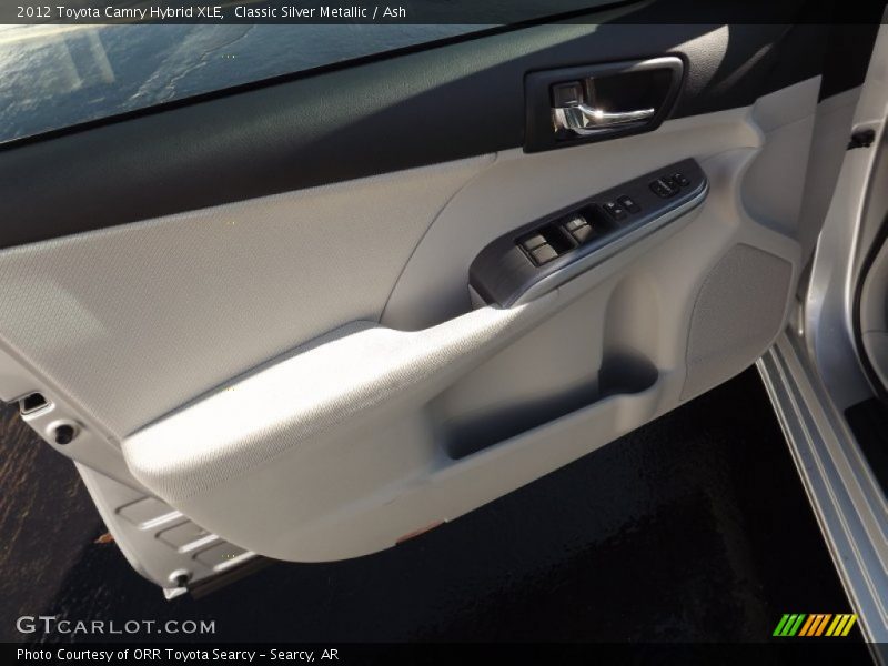 Classic Silver Metallic / Ash 2012 Toyota Camry Hybrid XLE