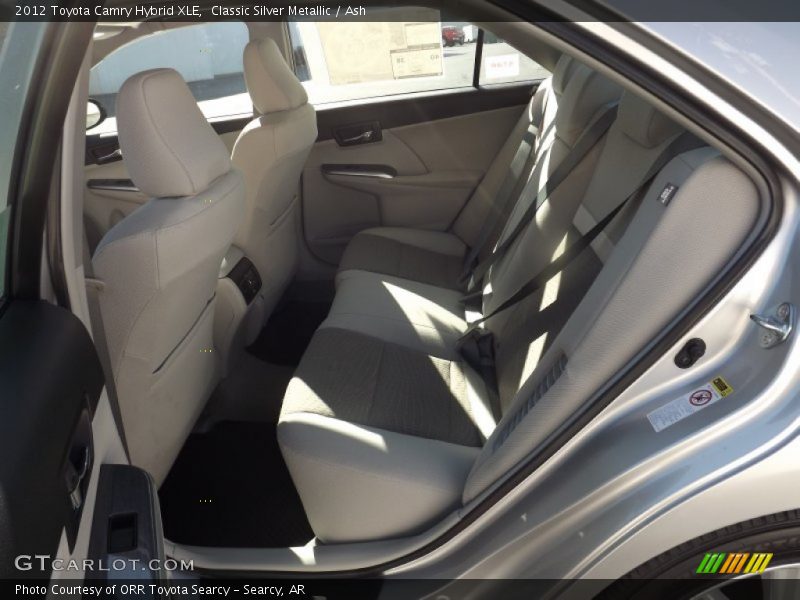 Classic Silver Metallic / Ash 2012 Toyota Camry Hybrid XLE
