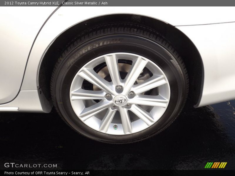 Classic Silver Metallic / Ash 2012 Toyota Camry Hybrid XLE
