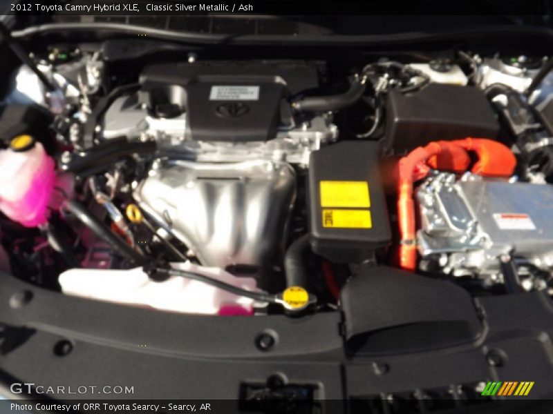 Classic Silver Metallic / Ash 2012 Toyota Camry Hybrid XLE